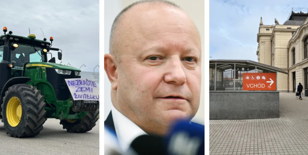 ÚNOR 2024: Na jihu Čech protestovali zemědělci, podchod nejspíše zmizí