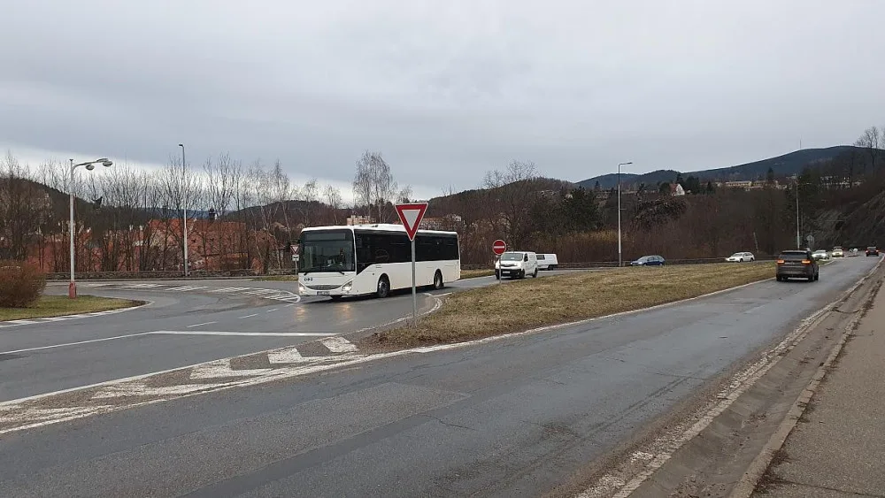 V Č. Krumlově začne v březnu stavba kruhového objezdu pod autobusovým nádražím