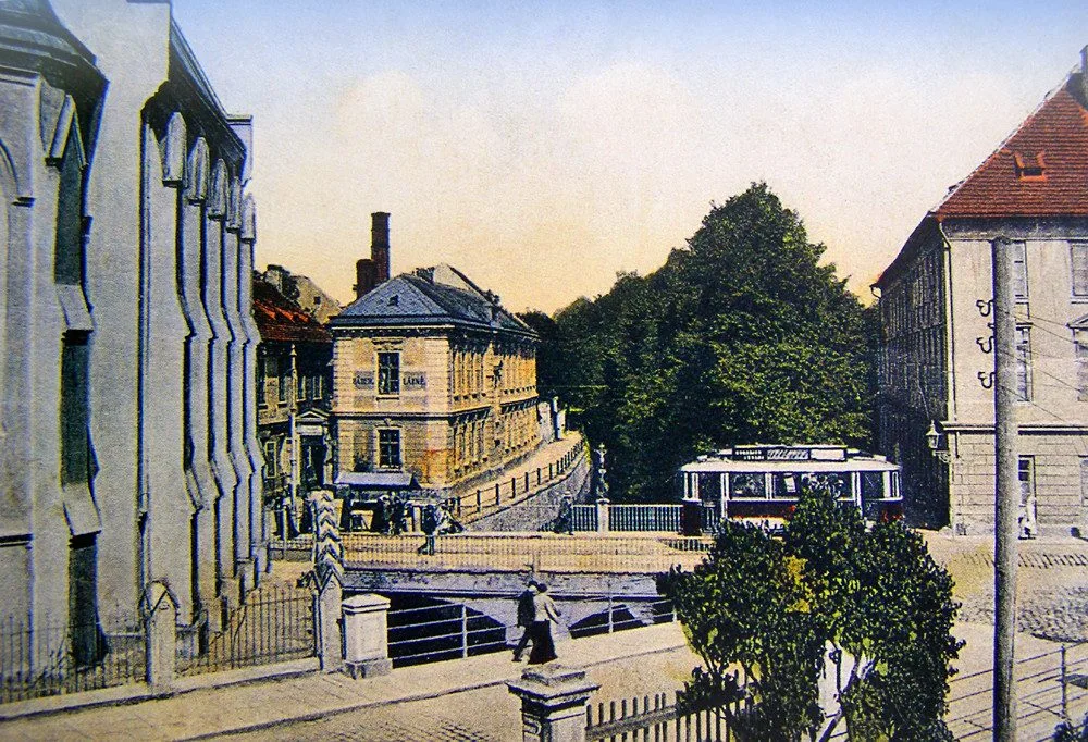 DRBNA HISTORIČKA: Lázně Ferdinandovy stály podél levého břehu Mlýnské stoky