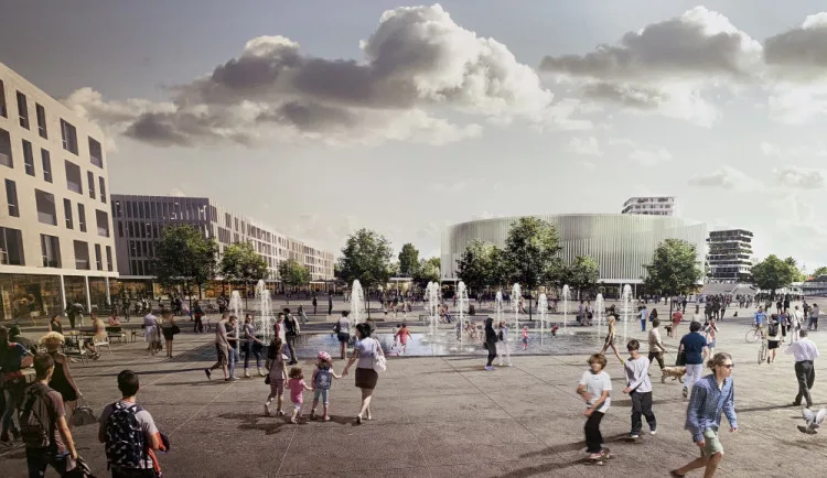 Podobu Centra míčových sportů určí architektonická soutěž, stát bude do konce roku 2028