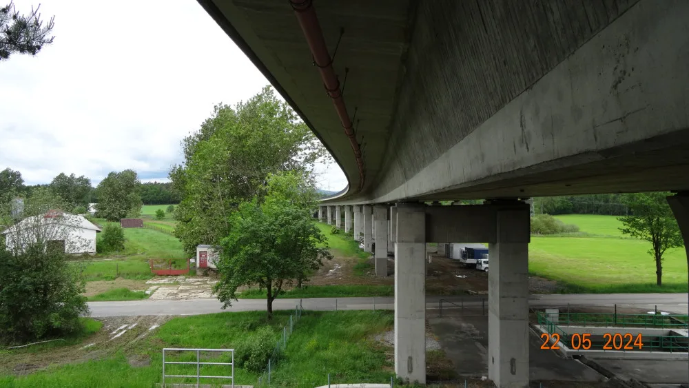 Práce na dálničním mostě v Táboře od pondělí omezí dopravu