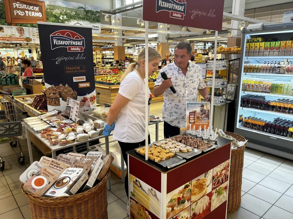 KVALITNÍ POTRAVINY Z NAŠEHO REGIONU jsou pro supermarkety Terno a Trefa nepostradatelné