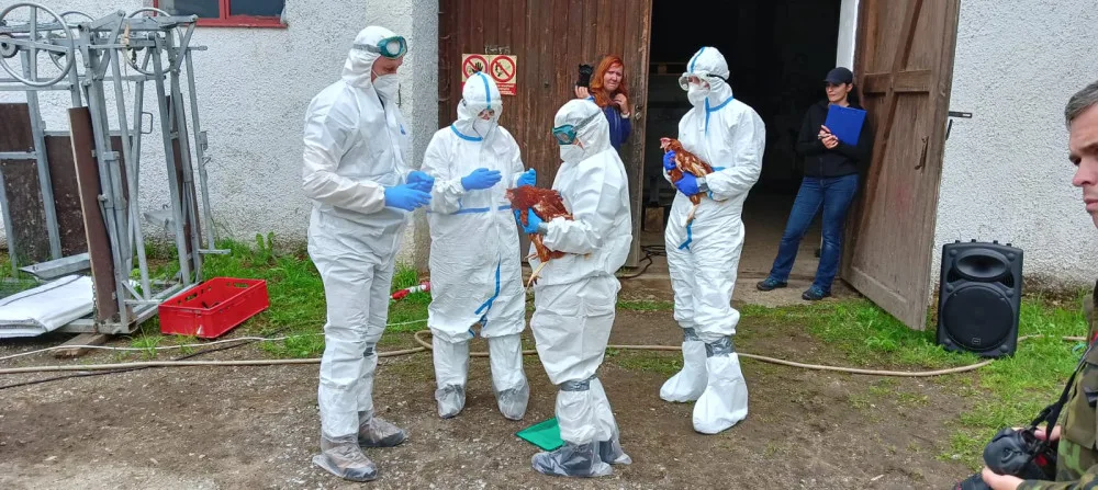U Boletic cvičila veterinární správa, připravovala se na šíření nebezpečných nákaz