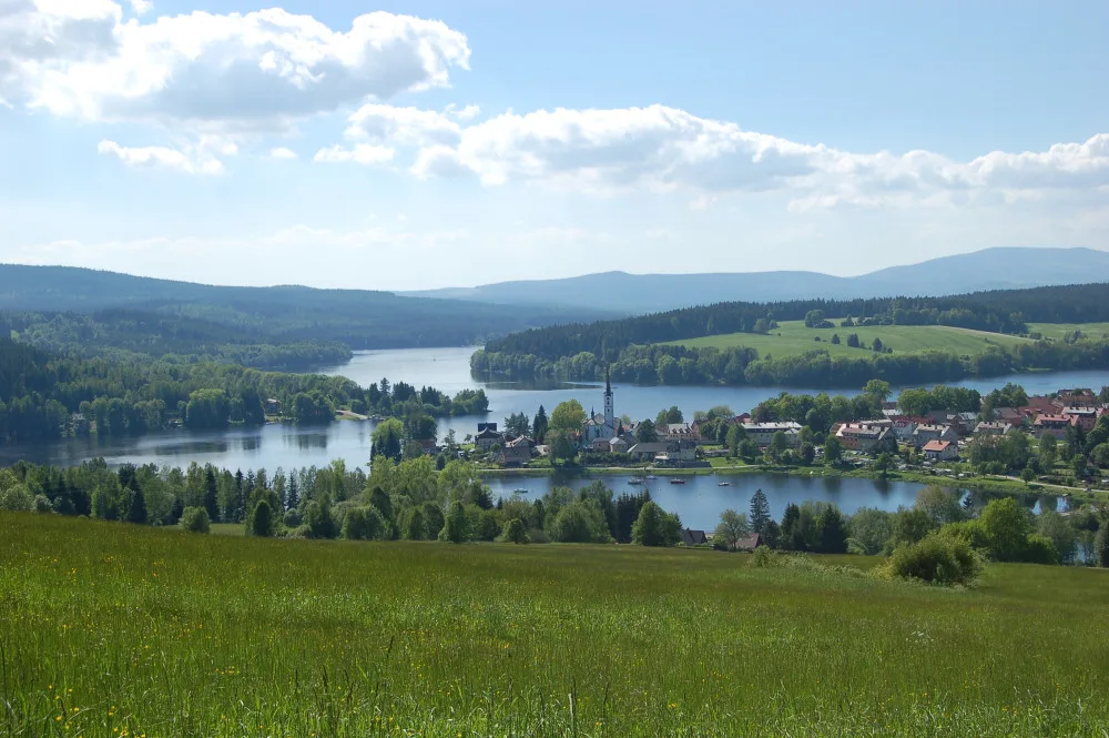 Frymburk získal statut lázeňského města, bude nabízet rašelinu