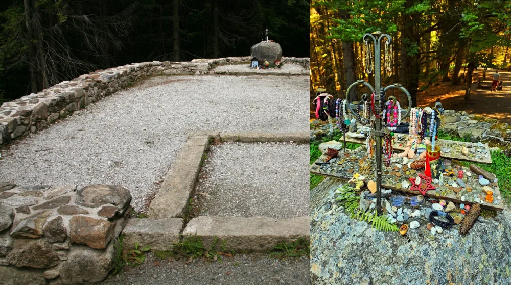 Nahromaděné předměty věnované Panně Marii u zázračné Hauswaldské kaple na Šumavě se některým turistům nelíbí