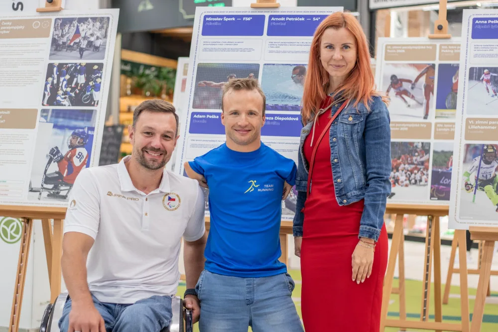 IGY hostí výstavu Českého paralympijského výboru