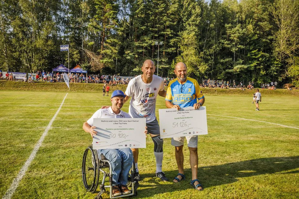 Na ČEZ Lipno Sport Festivalu se vybralo 100 tisíc na charitu a o víkendu se poběží ČT Lipno půlmaraton