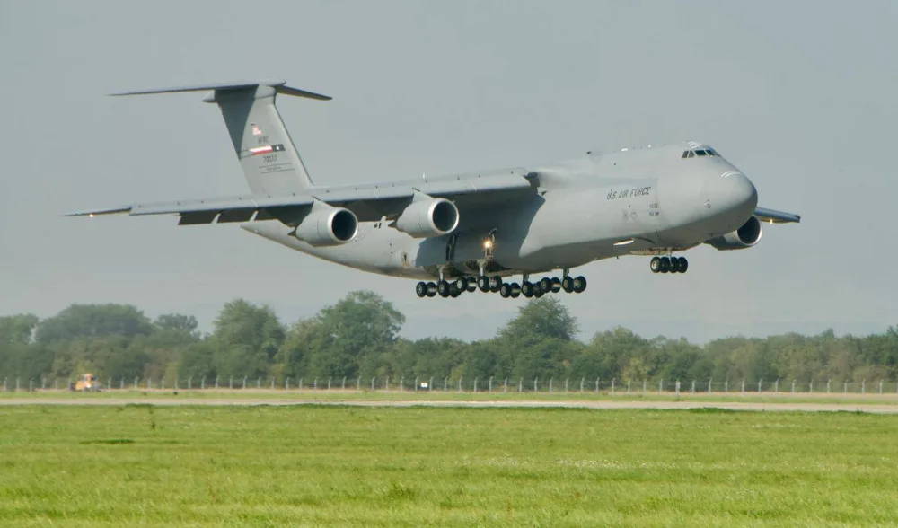 Na cvičení dorazí také letoun C-5M Super Galaxy.