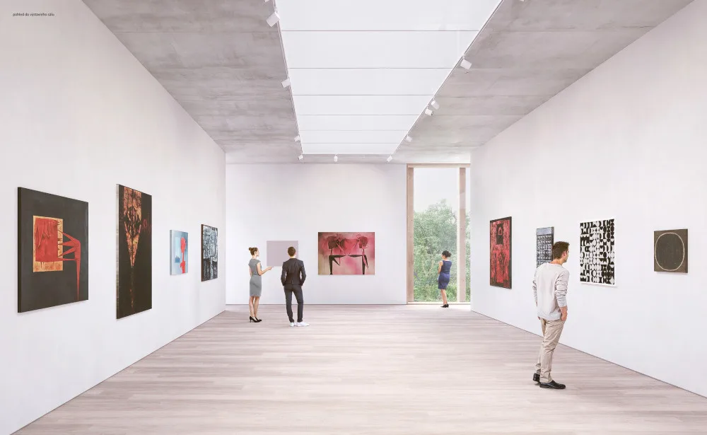 Jihočeský kraj představil novou podobu Alšovy jihočeské galerie, stát bude přes půl miliardy