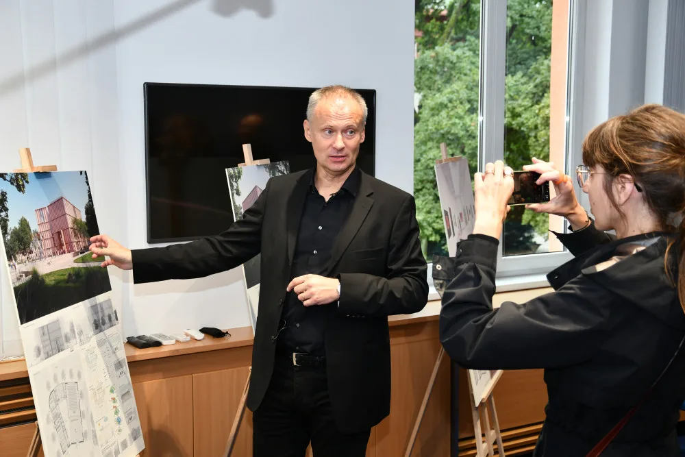 Autor návrhu architekt Marek Chalupa