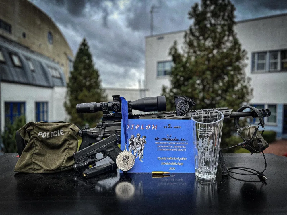 Jihočeští policisté slaví úspěch. Z prestižního mistrovství přivezli stříbro