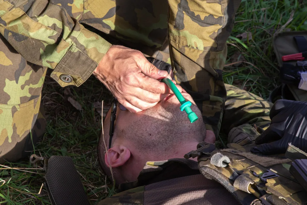Štěstí přeje připraveným, říká strakonický záložák, který několikrát v životě poskytoval první pomoc
