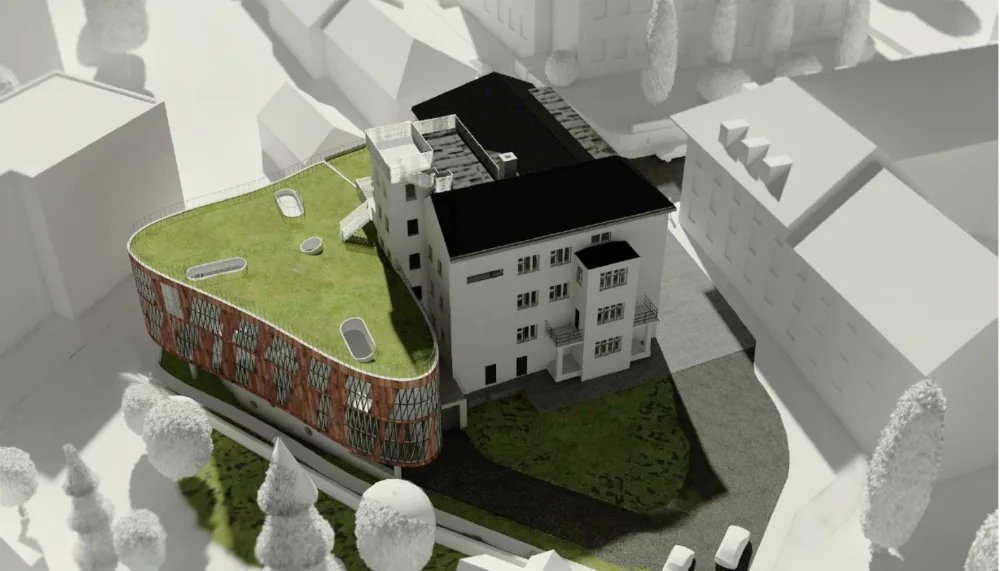 Prachatice zahájily přestavbu bývalé hasičské zbrojnice na multifunkční vzdělávací centrum za 200 milionů