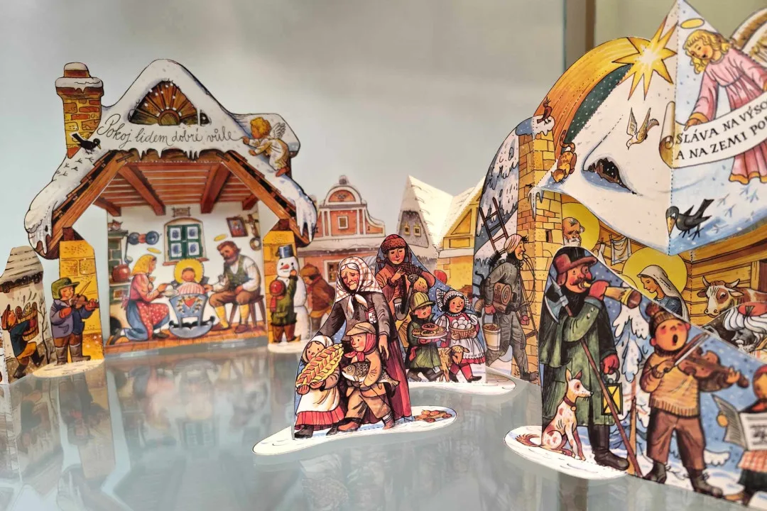 Papírové betlémy a adventní dílny v Českém Krumlově: Objevte kouzlo tradice i kreativity