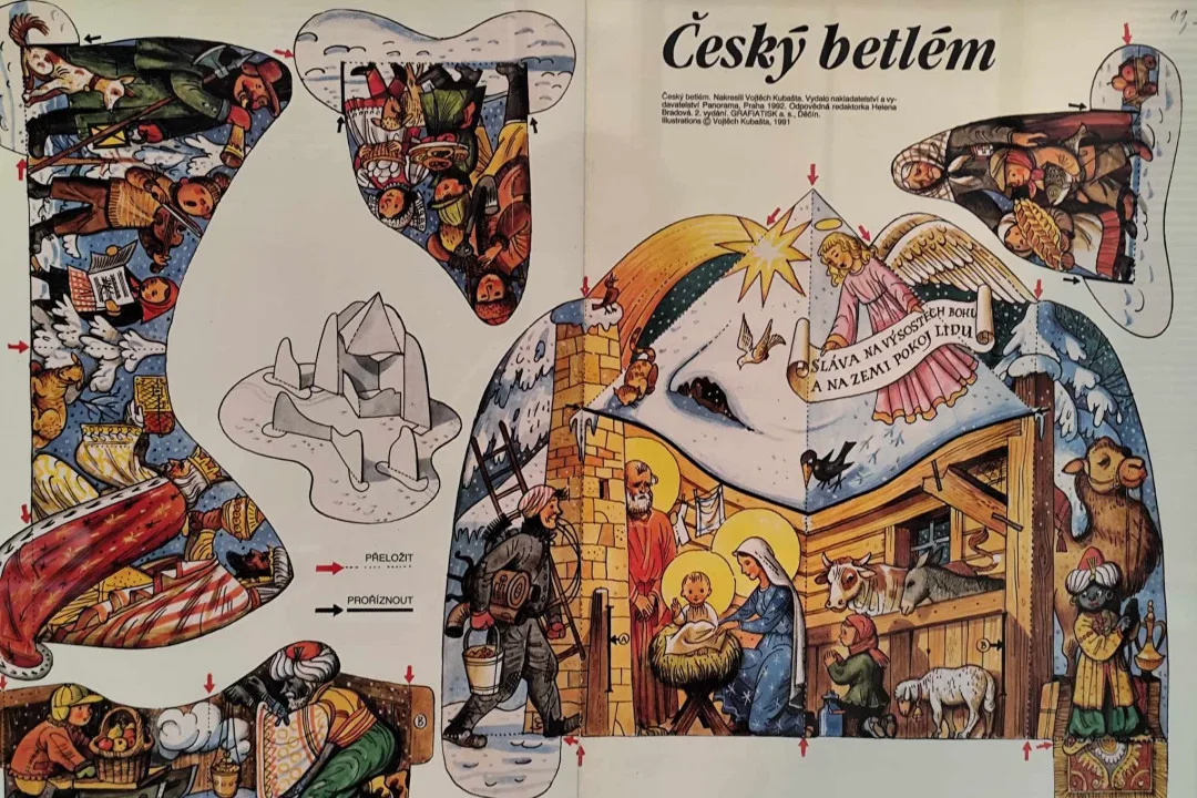 Papírové betlémy a adventní dílny v Českém Krumlově: Objevte kouzlo tradice i kreativity