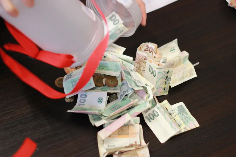Výzkum: Lidé loni věnovali na dobročinnost 3,5 miliardy