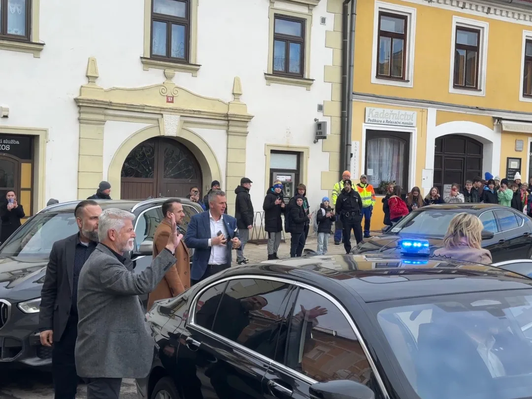 Prezident se svou ženou vyrazili na procházku Terčiným údolím