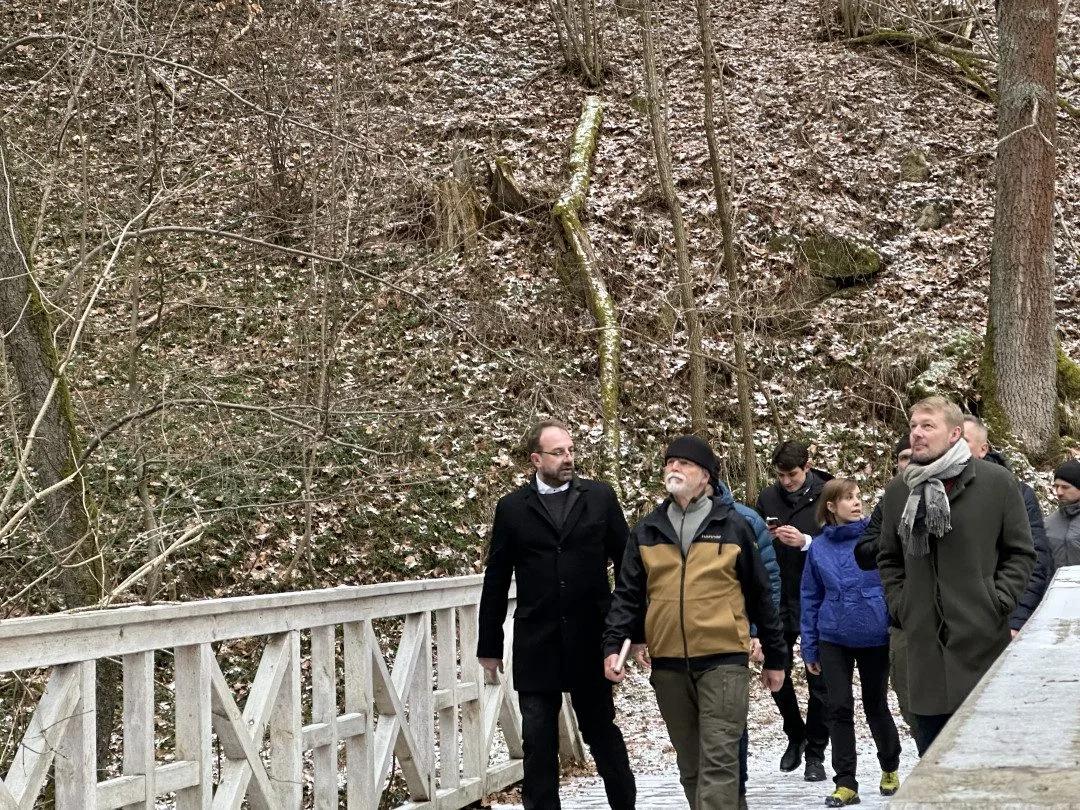 Prezident se svou ženou vyrazili na procházku Terčiným údolím