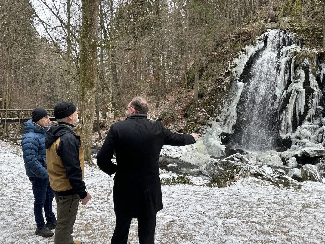 Prezident se svou ženou vyrazili na procházku Terčiným údolím