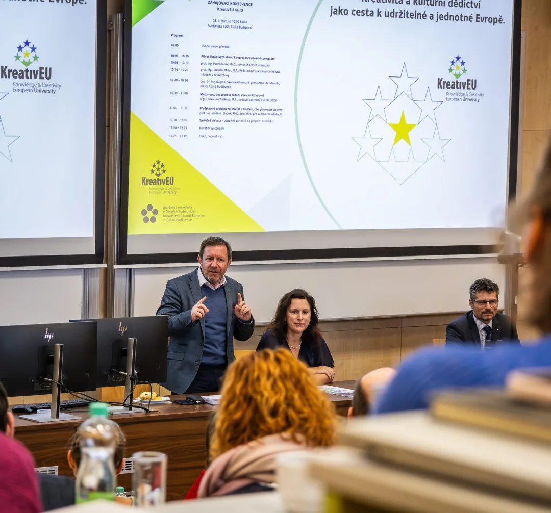 Jihočeská univerzita se stala evropskou univerzitou. Je členem prestižní aliance KreativEU