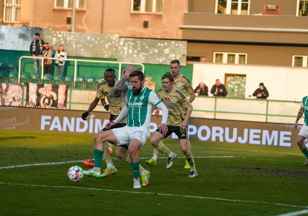 Bohemians ve 100. ligovém zápase trenéra Veselého porazili České Budějovice 1:0