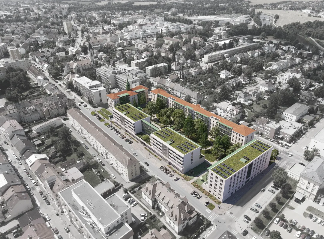 První etapa, která nabídne byty a centrum sociálních služeb.
