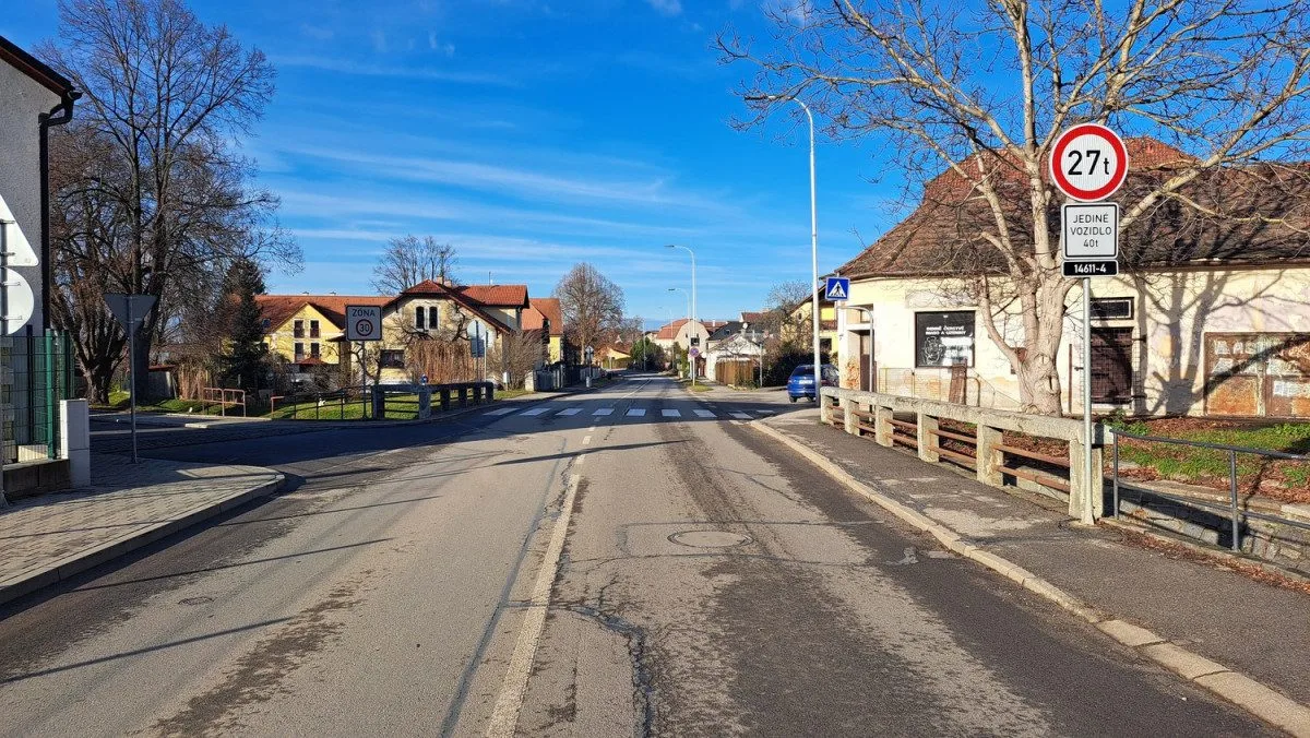 V Dobré Vodě začíná stavba mostu, upraví i silnici, chodníky a inženýrské sítě