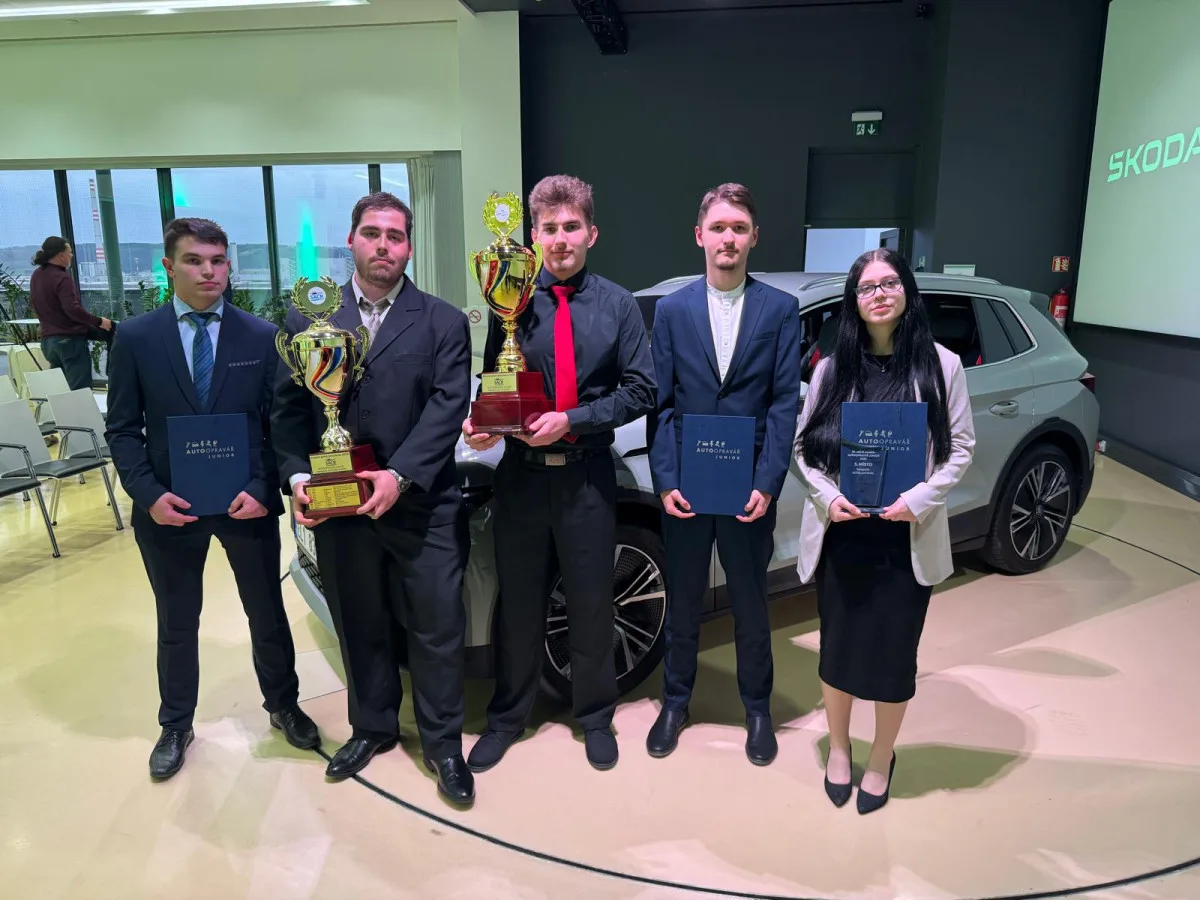 Žáci VOŠ a SPŠ automobilní a technické opět ovládli soutěž Autoopravář Junior