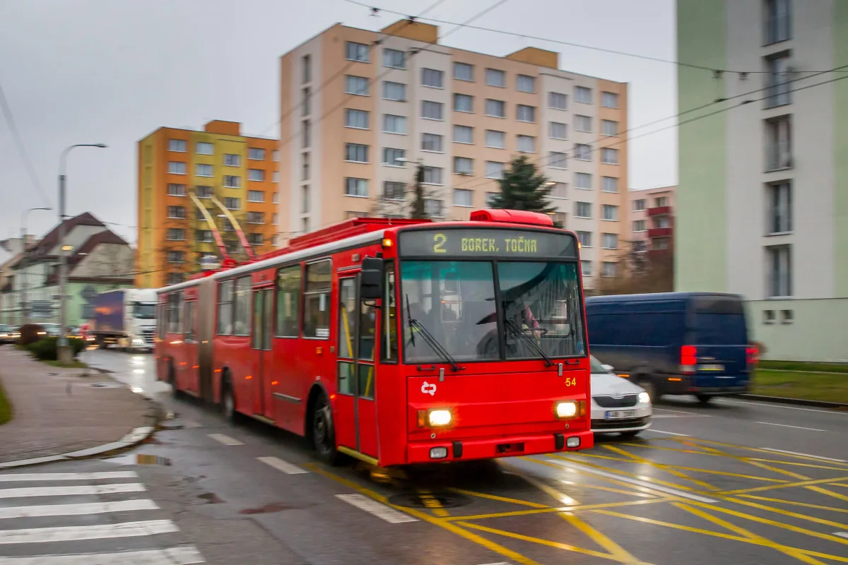 Trolejbusy ŠKODA 15 TR se v Budějcích loučí