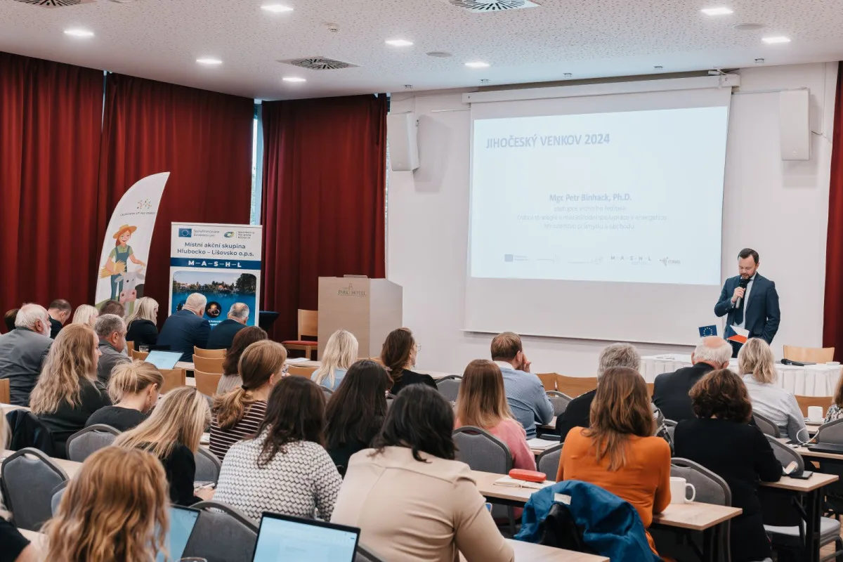 V roce 2024 například MAS Hlubocko-Lišovsko realizovala konferenci Jihočeský venkov.