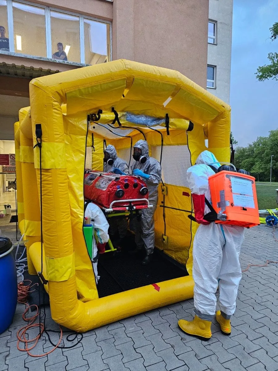 Podezření na vysoce nebezpečnou nemoc se u muže z táborské nemocnice nepotvrdilo