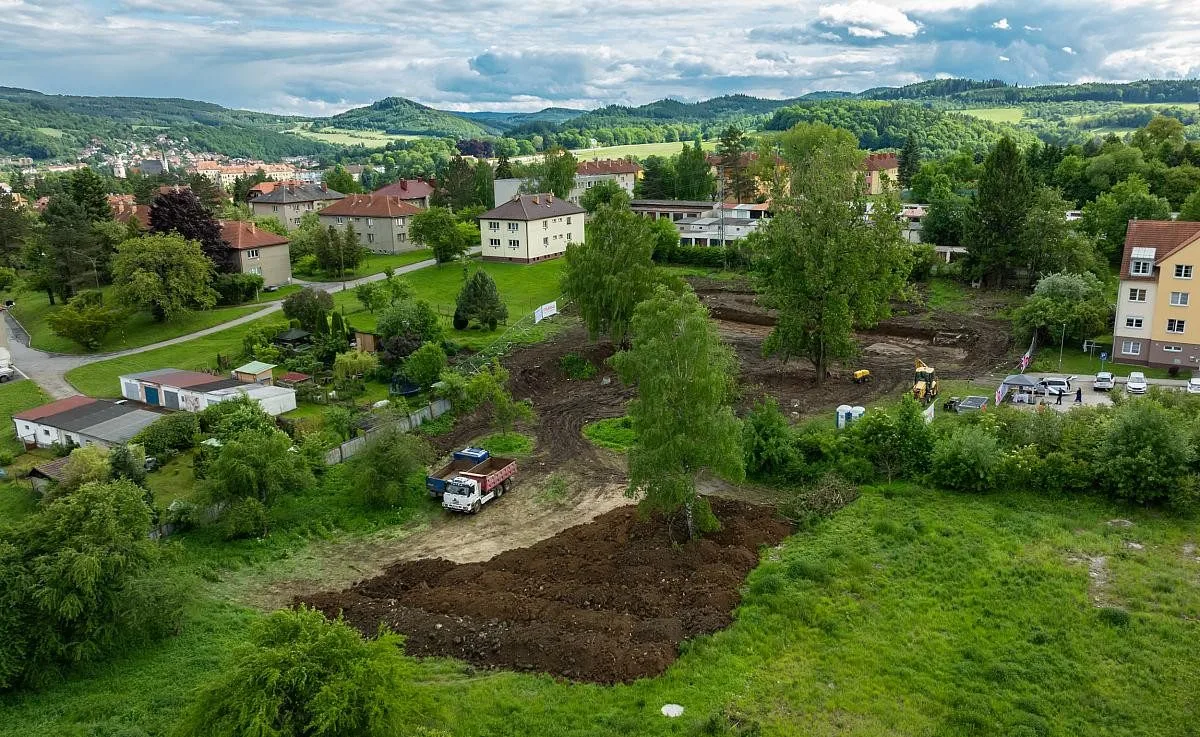V Českém Krumlově začala výstavba městských bytů. Po dvaceti letech.