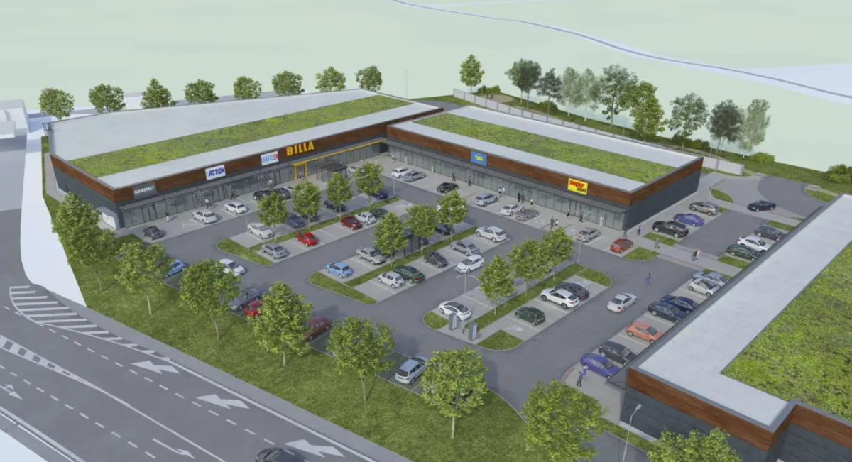 U Třeboně vyroste nový retail park, místní si užijí nákupy i nový McDonald’s