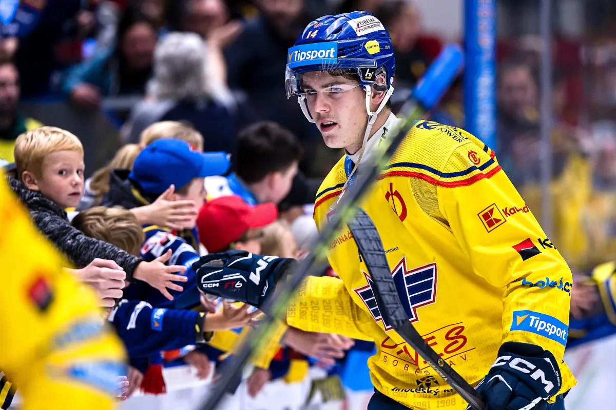 Štěpán Hoch uspěl v draftu NHL. Ve třetím kole na něj ukázal Utah