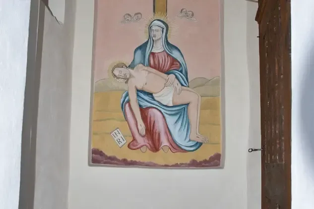 Návesní kaple Panny Marie Bolestné v Novosedlech