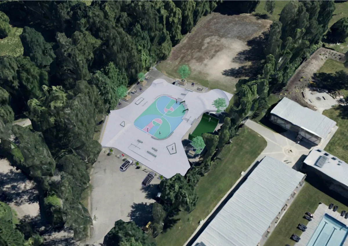 Ve Stromovce roste nový skatepark. Město k němu chce přidat i pumptrack pro menší děti