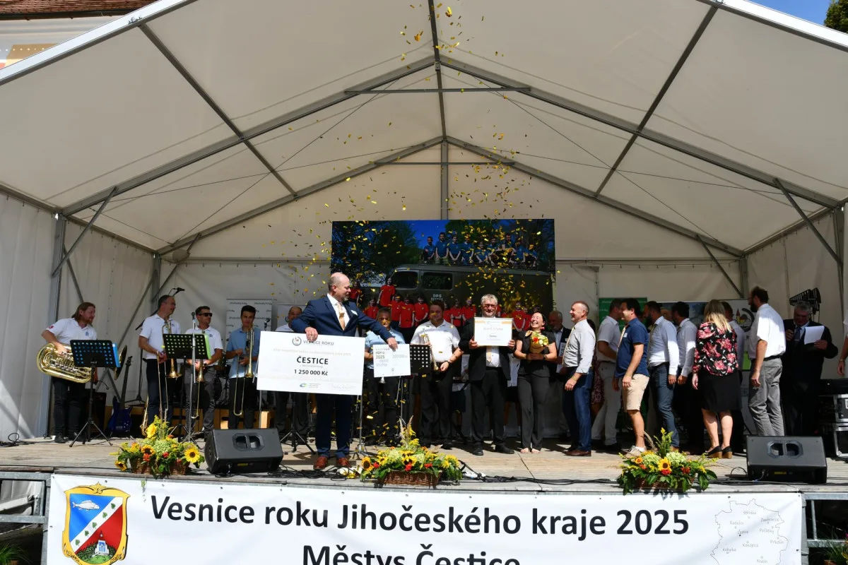 Čestice si převzali Zlatou stuhu, komise ocenila rozvoj i silnou komunitu