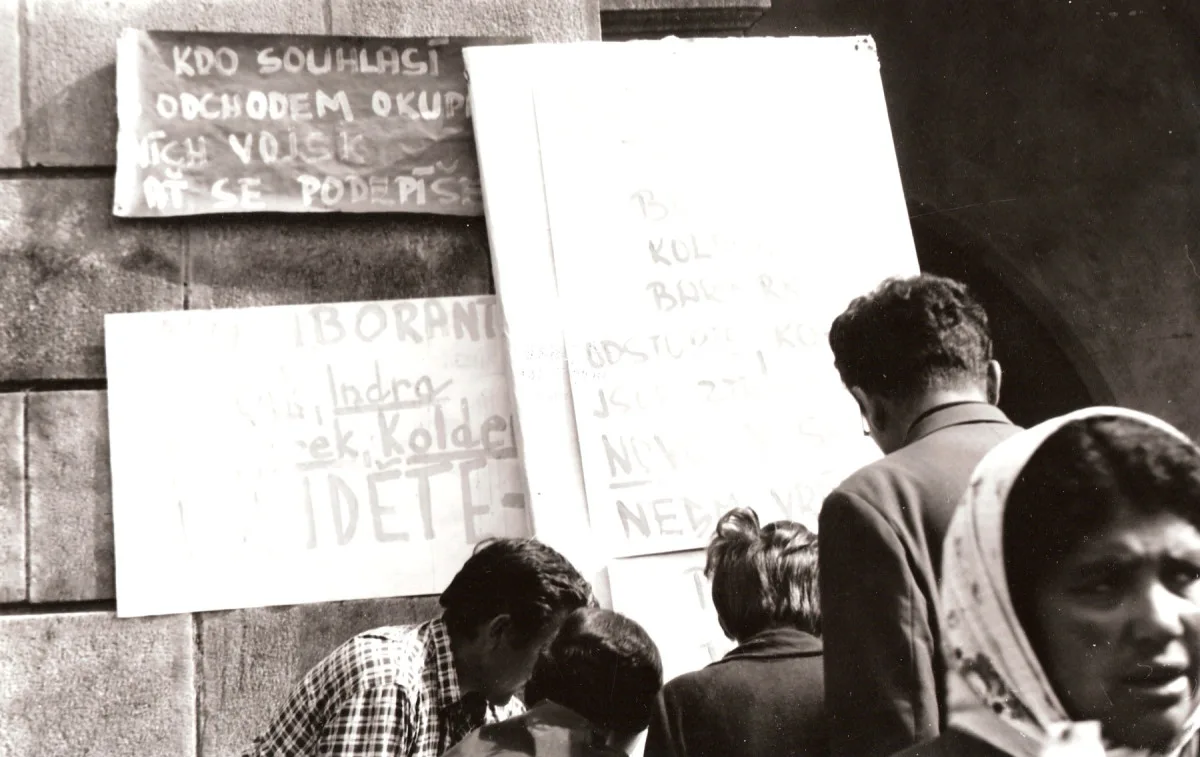 Český Krumlov po 21. 8. 1968 - 8 - 1