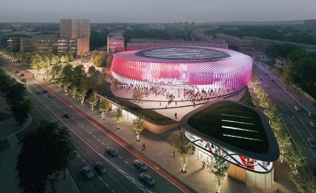Vítězné dílo od Sdružení WilkinsonEyre + Boele architekti.