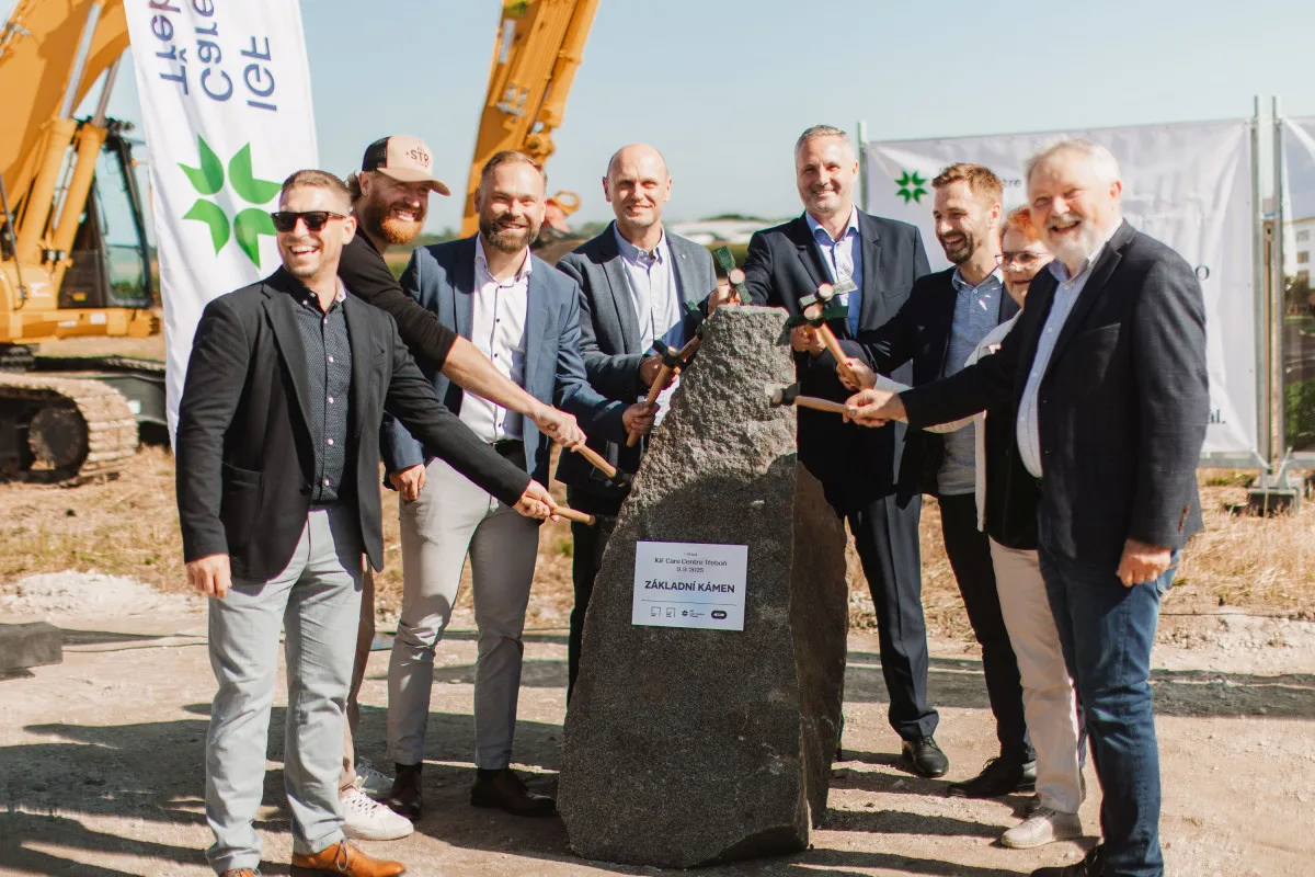 V Třeboni zahájila jihočeská skupina Invest Gate výstavbu centra dlouhodobé péče
