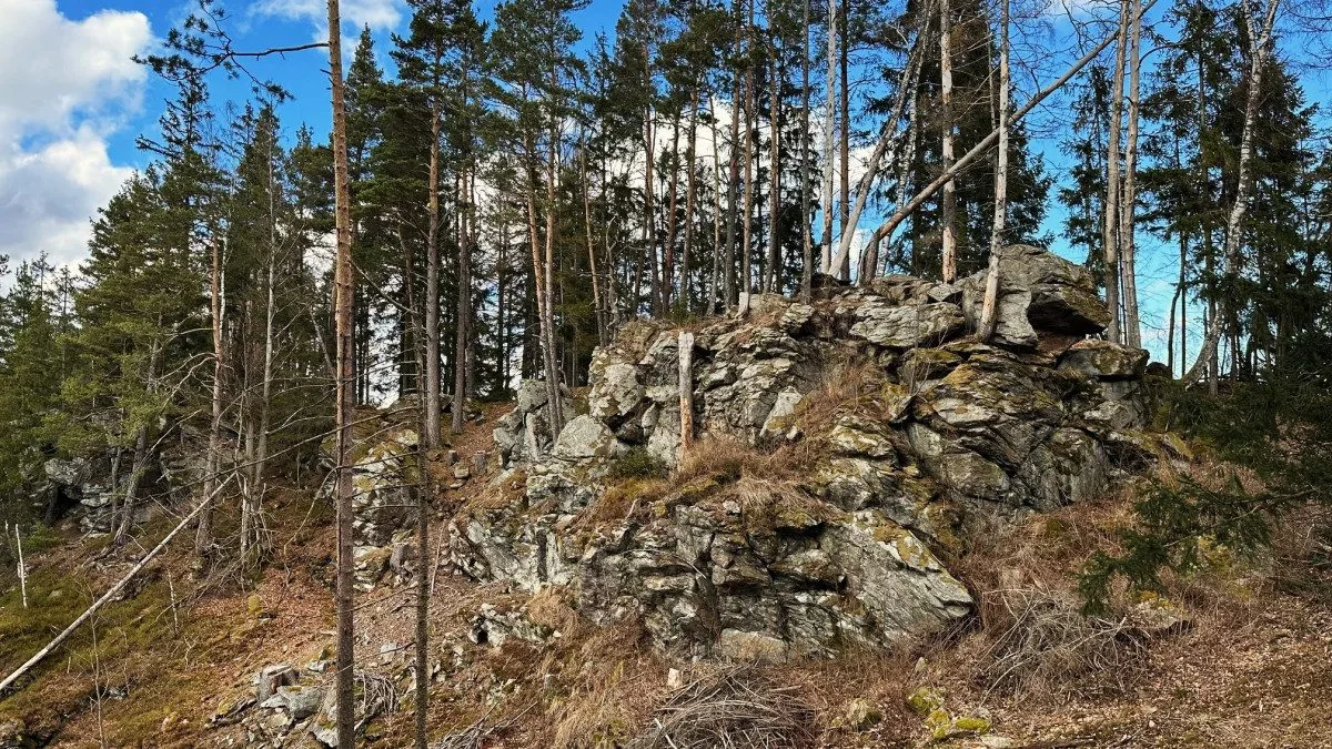 Ohniště byla i na Dračích skalách