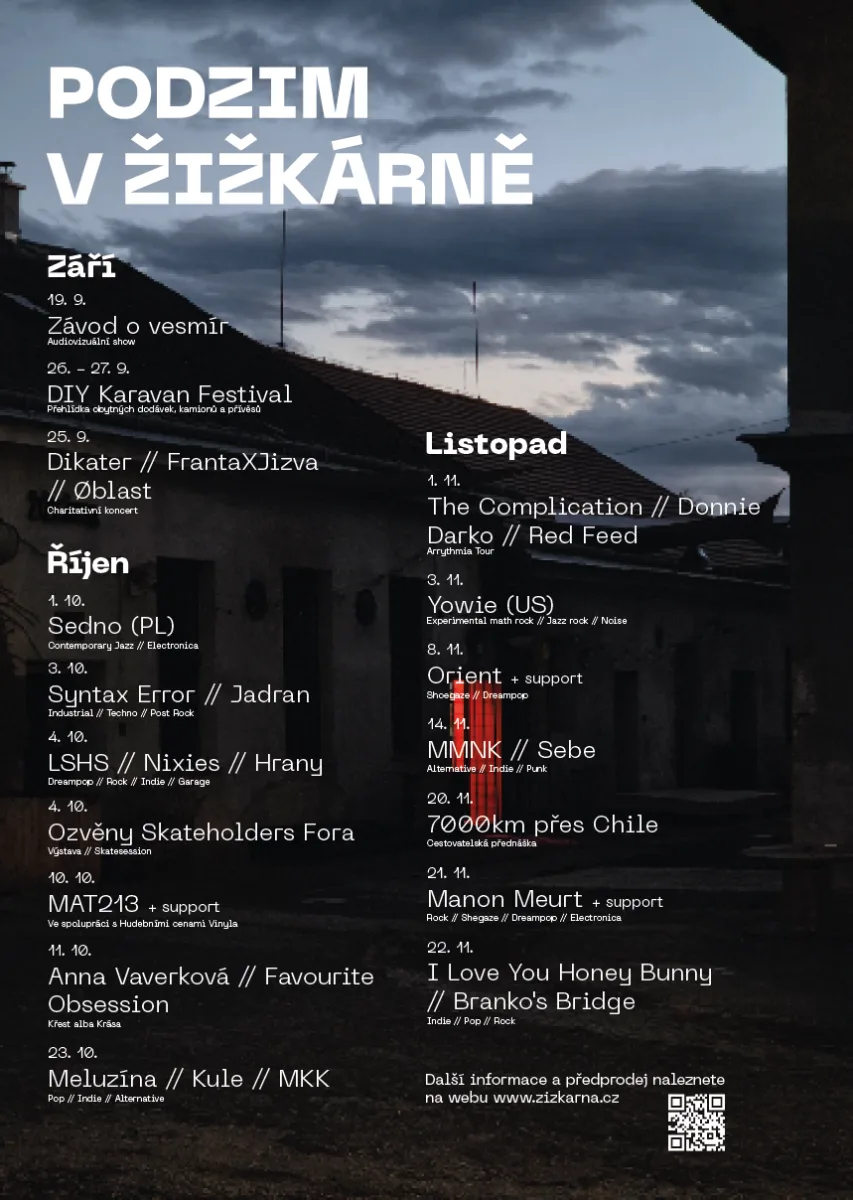Žižkárna tento víkend představí mladé hudební talenty