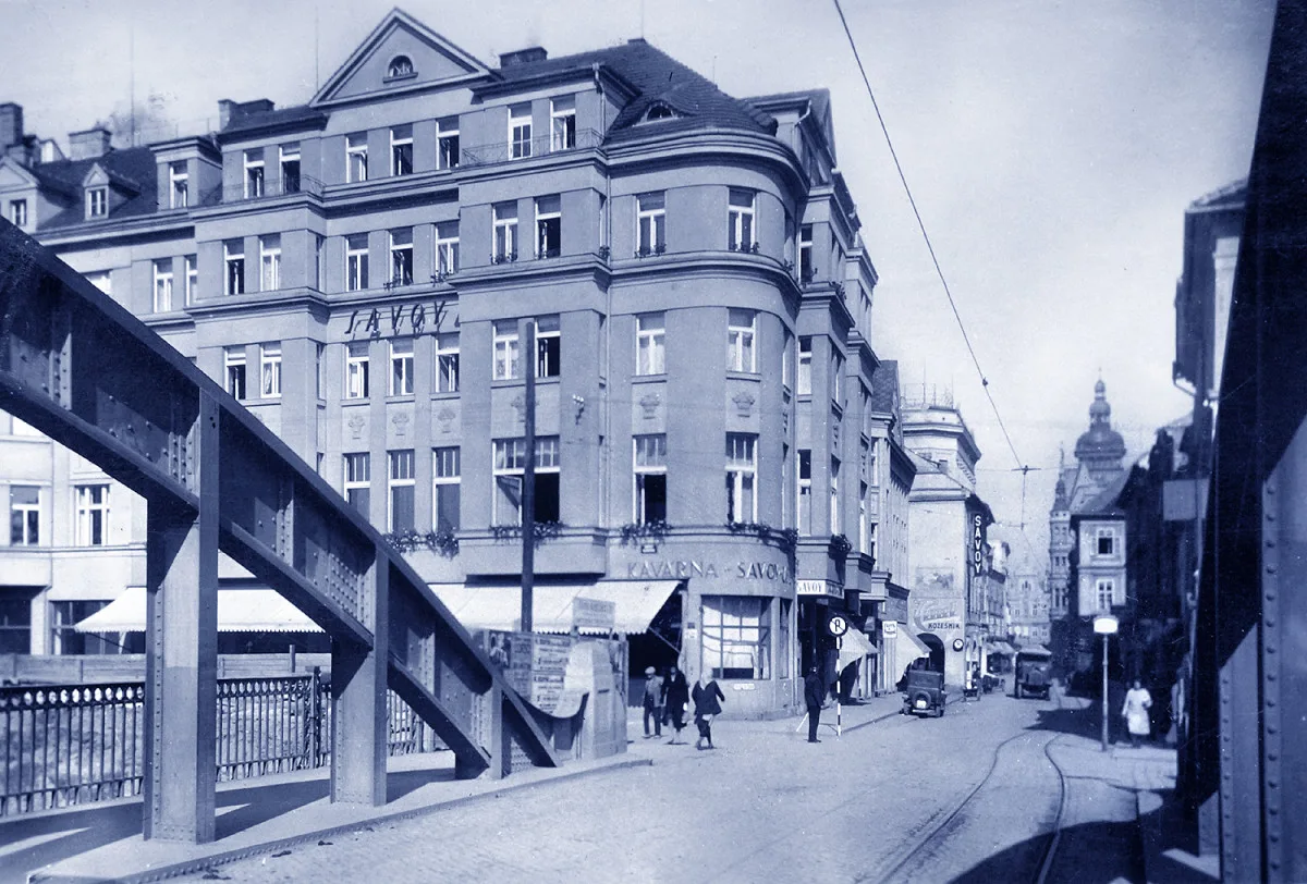 DRBNA HISTORIČKA: Kavárna Savoy bývala srdcem budějovického nábřeží