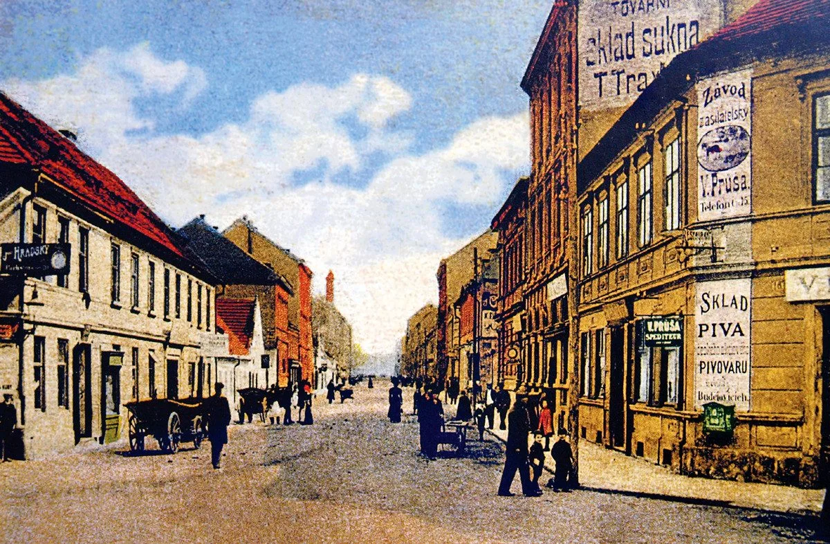 DRBNA HISTORIČKA: Císařská silnice, hospody i mlékárna u sadů, taková byla Rudolfovská třída