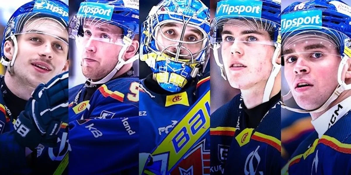 České Budějovice si pojistily pět hokejistů, gólman Strmeň přidá devátou sezonu.