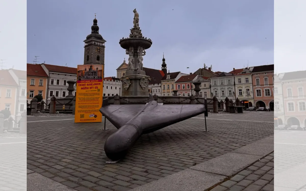 V Budějcích a Táboře přistály ruské drony. Varují před hrozbou války