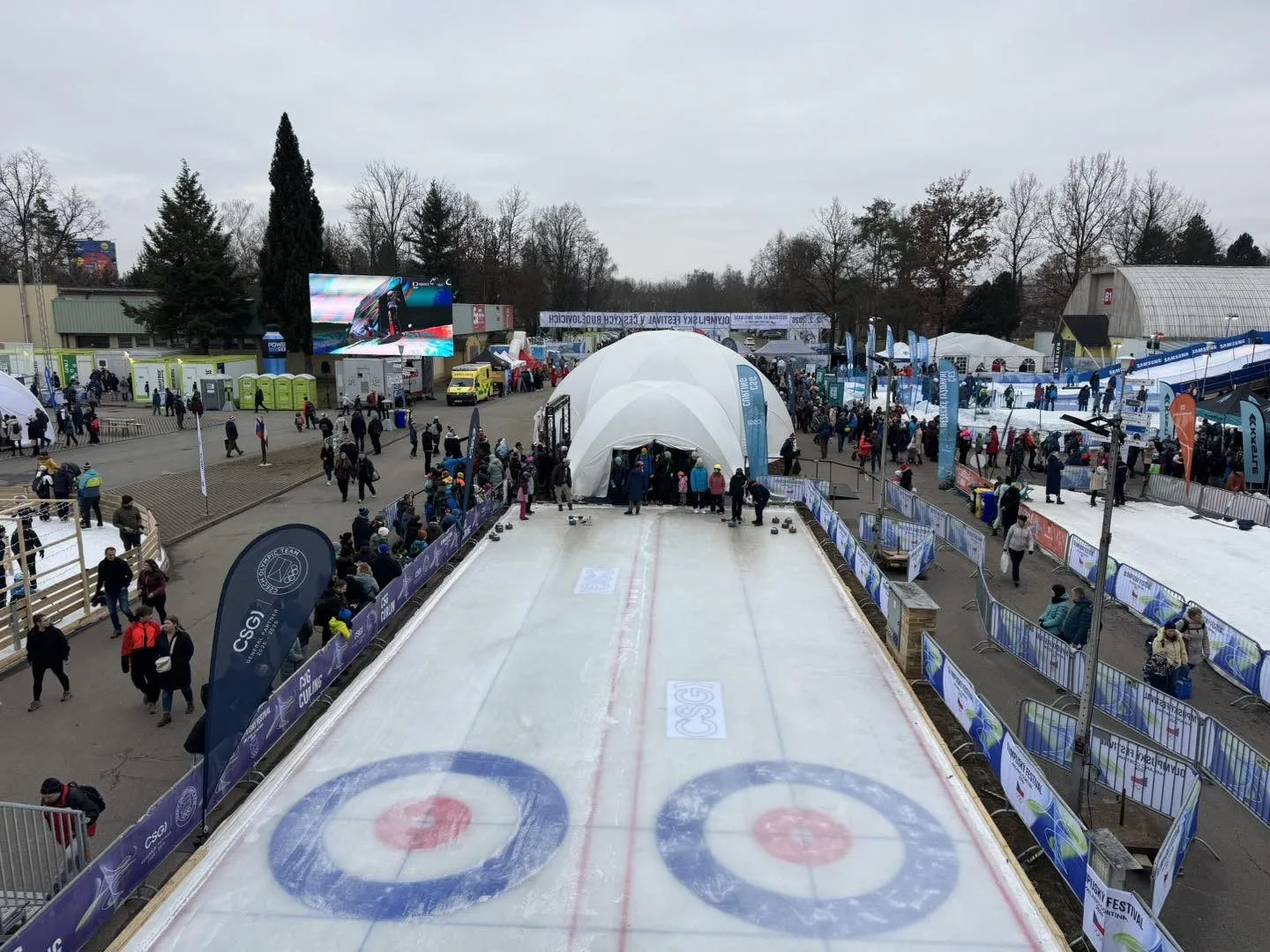 Olympijský festival přilákal 112 tisíc lidí. Dorazil prezident a olympionici přivezli dvě medaile
