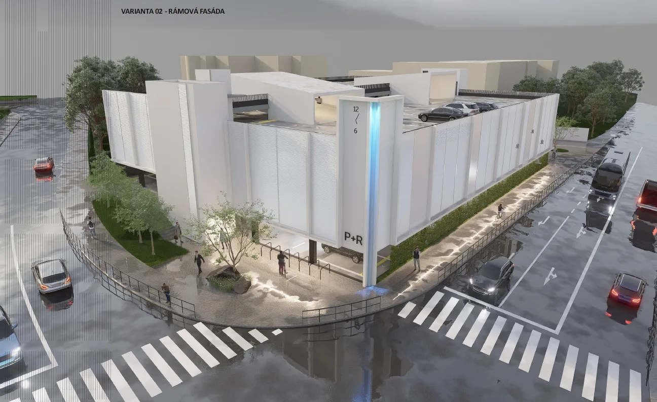 Projekt parkovacího domu ve Strakonicích jde do finále. Nabídne 216 míst