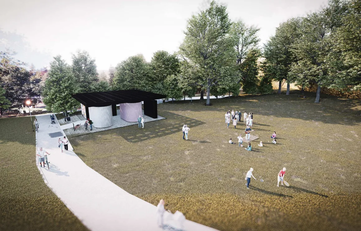 V parku pod gymnáziem budou nové toalety. Jindřichův Hradec spustí stavbu na podzim