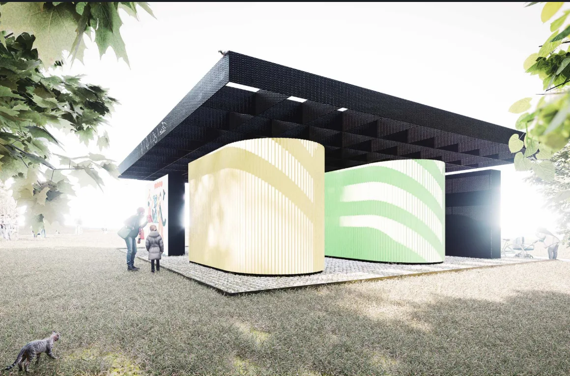 V parku pod gymnáziem budou nové toalety. Jindřichův Hradec spustí stavbu na podzim